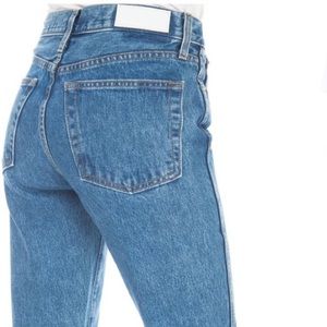 RE/DONE Double Needle Crop Jean | 27 | NWT